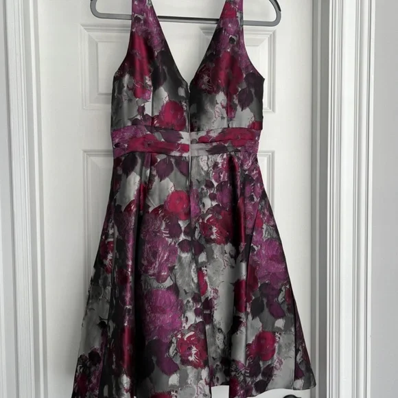 Metallic floral cocktail dress - Picture 4 of 5